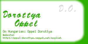 dorottya oppel business card